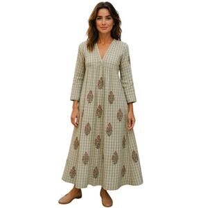 Dress More with Less The Kalhi Cotton Dress Kaftan OSFM